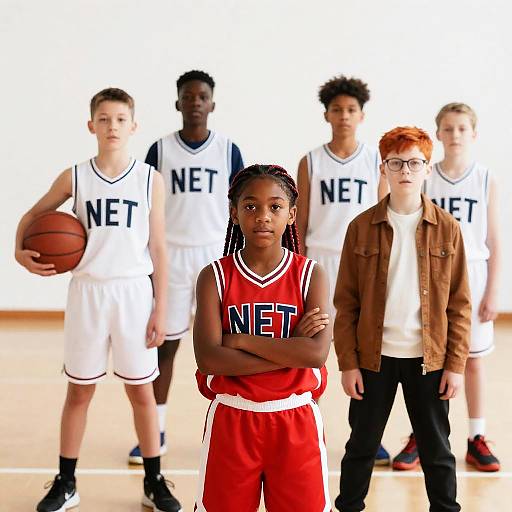 Dynamic Basketball Play Among Diverse Kids