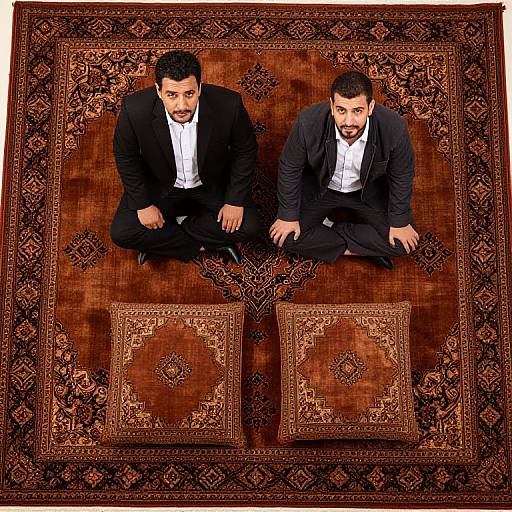 Ultra Detailed Arabic Carpet Portraits