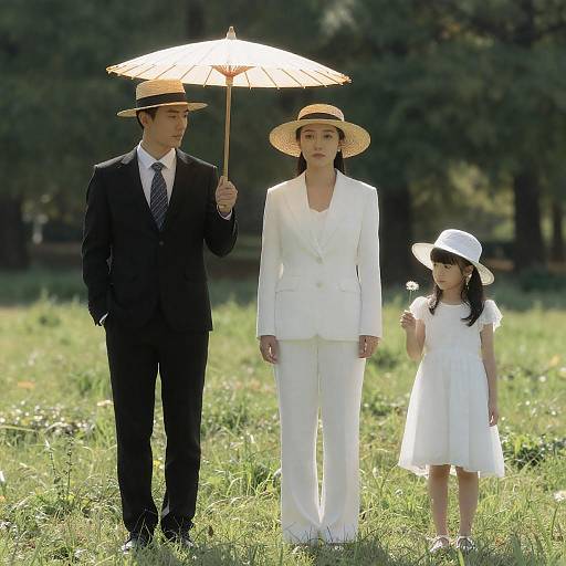 Sunny Day in a Grassy Field