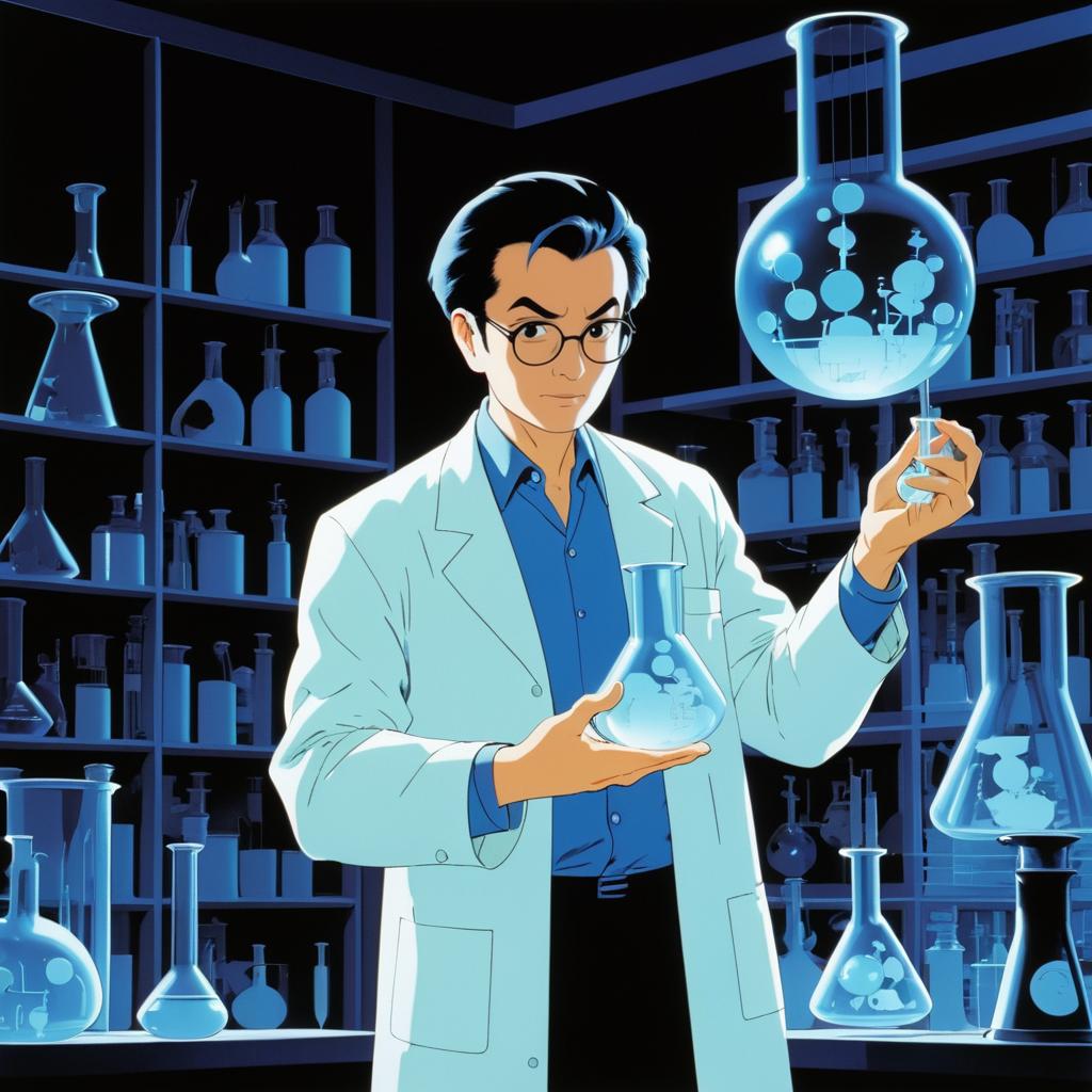 Curious Scientist in Tezuka's Laboratory