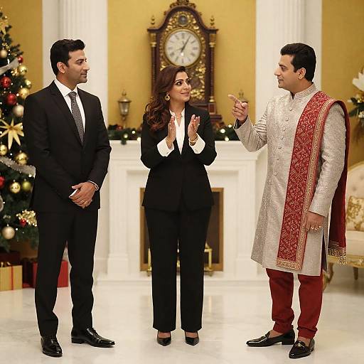 Elegant Gathering in a Luxurious Setting