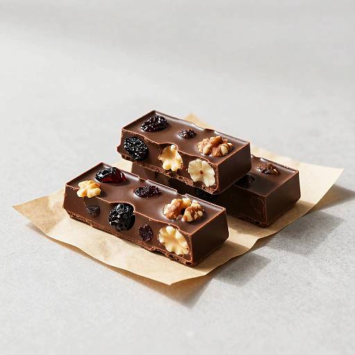 Artisan Chocolate Bars with Nuts