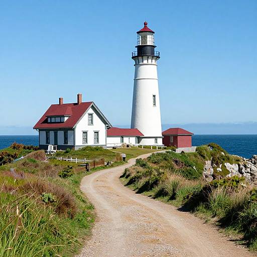 Winding Path to Heceta Lighthouse