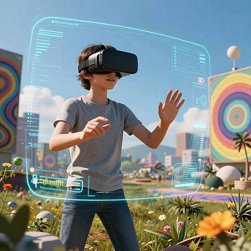 AI Virtual Reality Art Creation