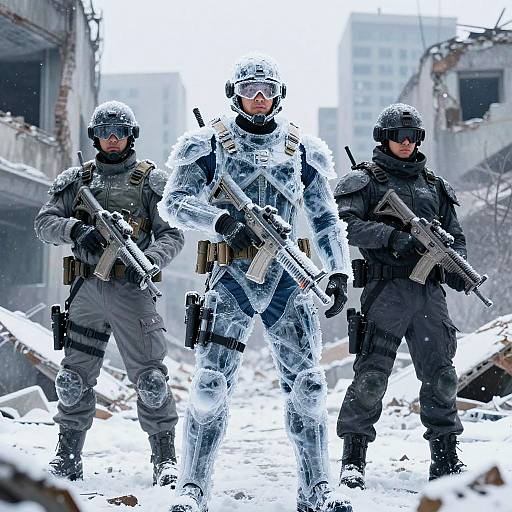 Iced Out R6 Operators in Blizzard
