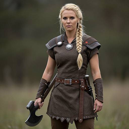 Viking Female Warrior Costume
