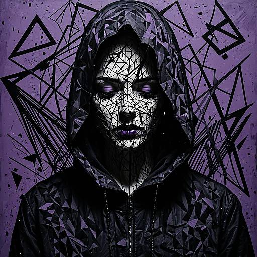 Surreal Abstract Alienation Portrait