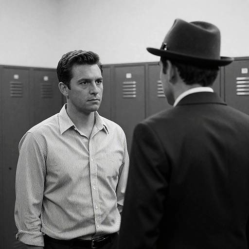 Serious Moments in a Locker Room