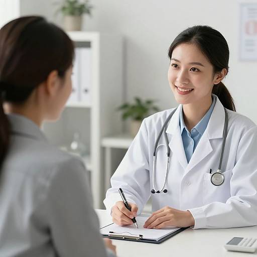 Doctor-Patient Consultation Scene