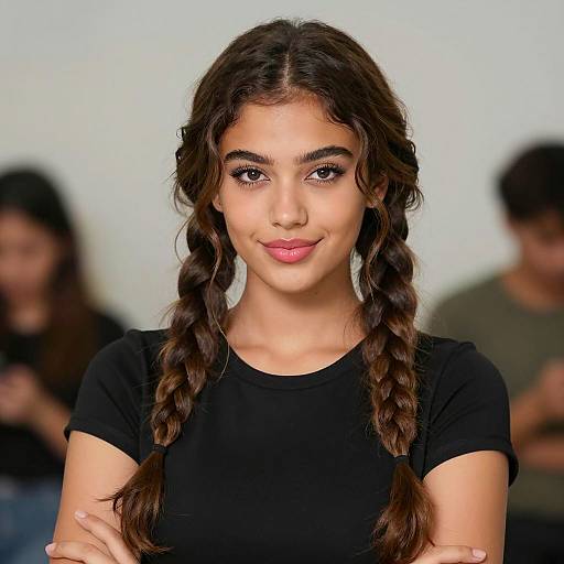 Portrait of Confident Young Woman