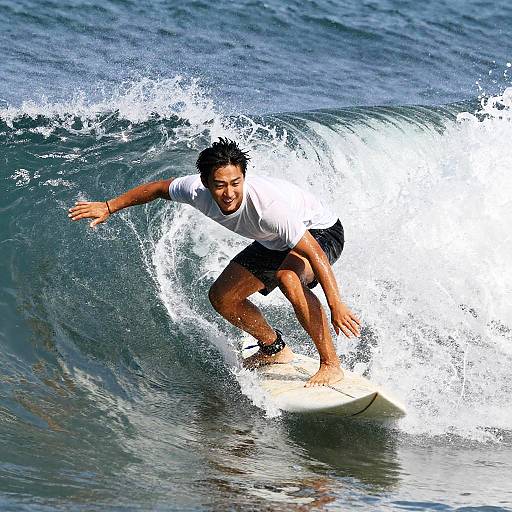 Kpop Idol Surfing Through Wave Tube