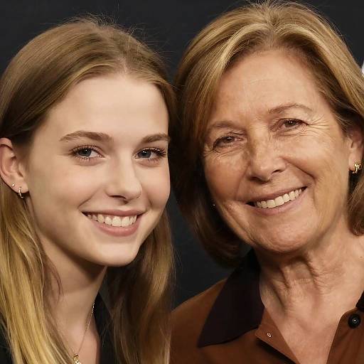 Joyful Connection Between Two Women