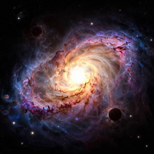 Ultra HD Cosmic Galaxy Clash