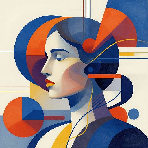 Abstract Fusion of Creativity and AI