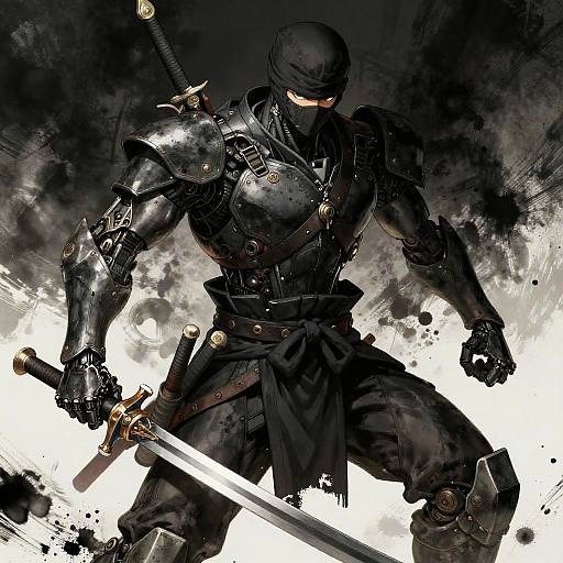 Mechanized Ninja in Shinkawa Style