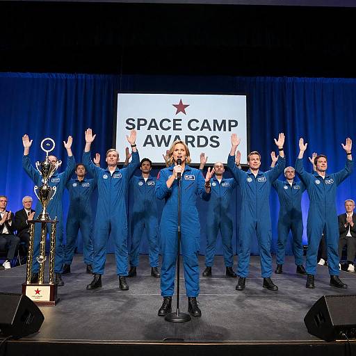 Celebrating Space Camp Awards Night