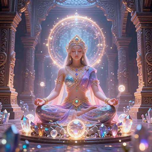 Joda in Enchanted Crystal Temple