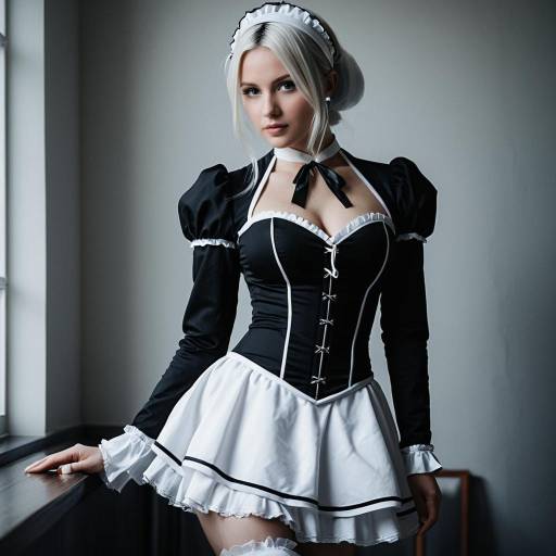 Seductive Leysritt Cosplay in Cinematic Light