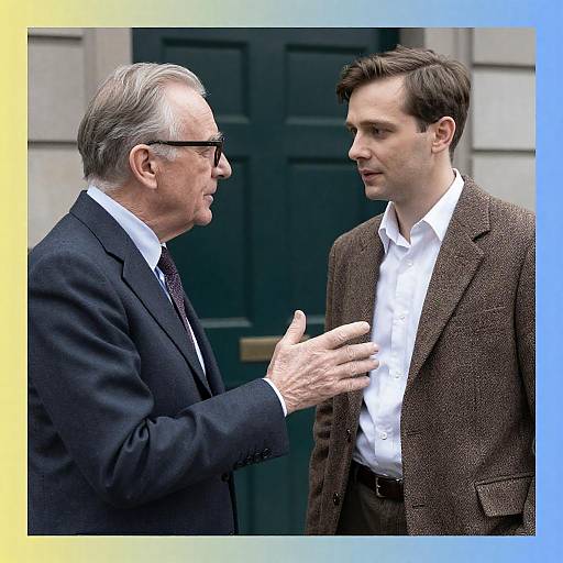 Midcentury Conversation by Green Door