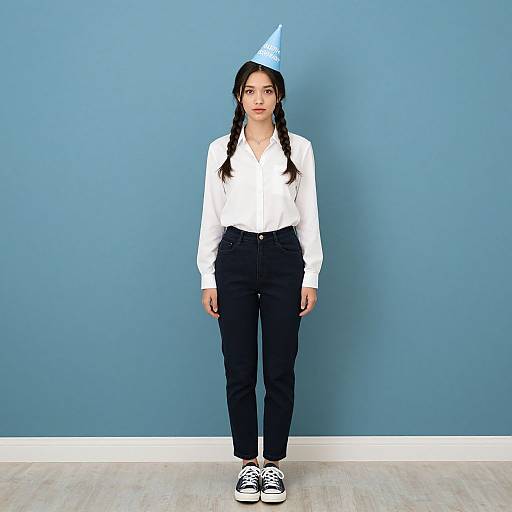 Casual Birthday Party Outfit Portrait