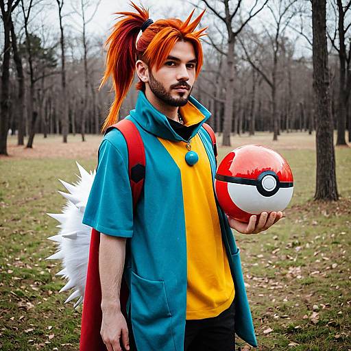 Cosplay photo of alder (pokemon). Costume clothes