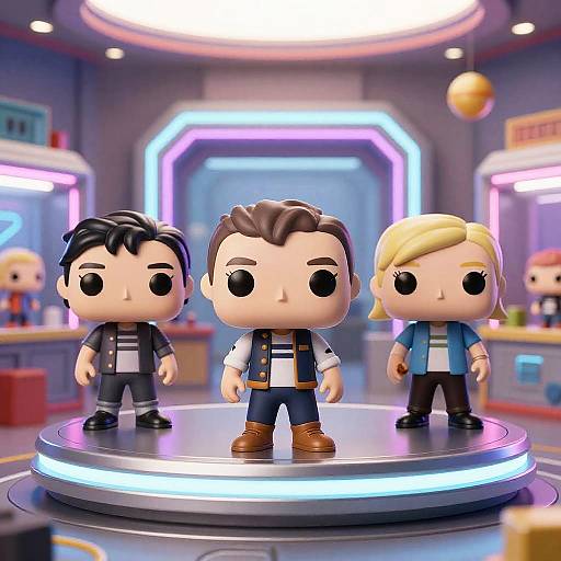 Futuristic Quirky Funko Pop Generator