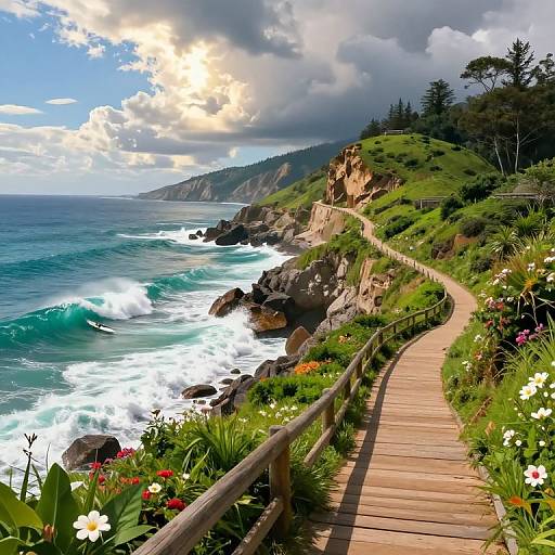 Surfway Cliffside Coastal Path