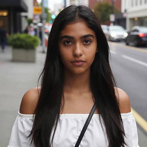Urban Portrait of Young Woman