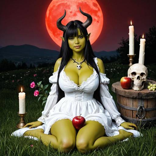 Mystical Girl in Enchanted Moonlight Mystical Girl in Enchanted Moonlight