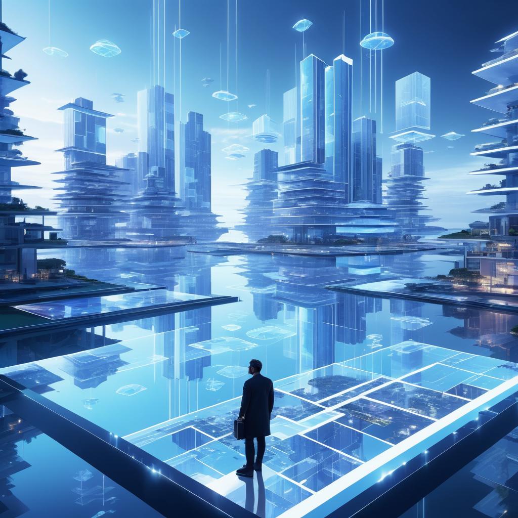 Futuristic Coastal City with AR Architects