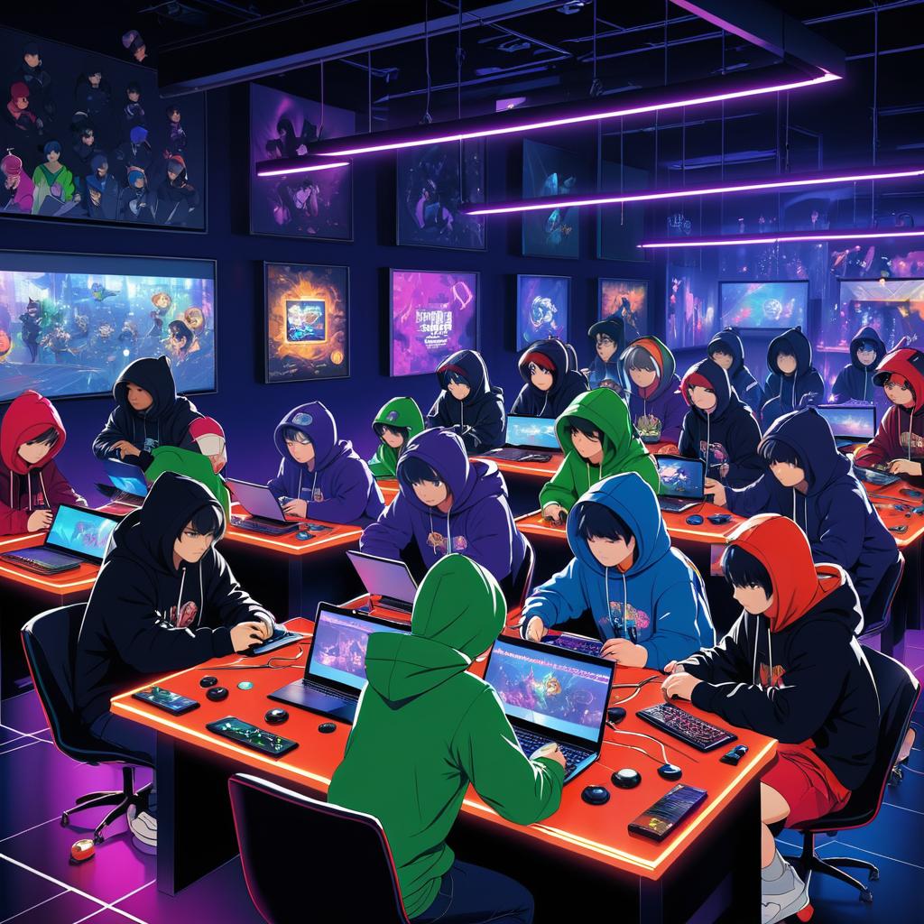 Tech-Savvy Gamers in a Tournament