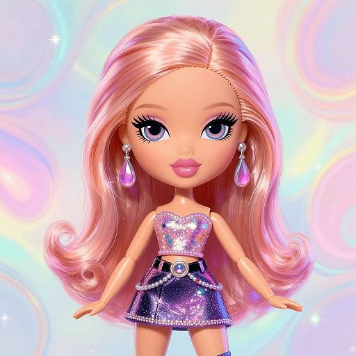 Bratz Doll with Glamorous Party Outfit