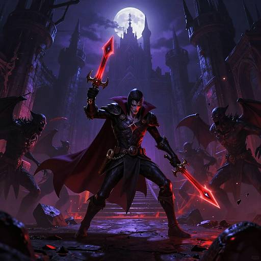 Vampire Survivors Maruto Gothic Battle