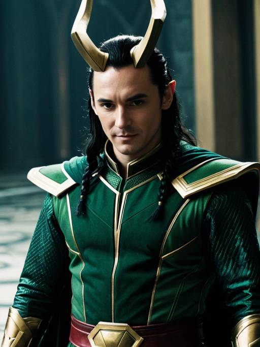 Man in Classic Loki Costume