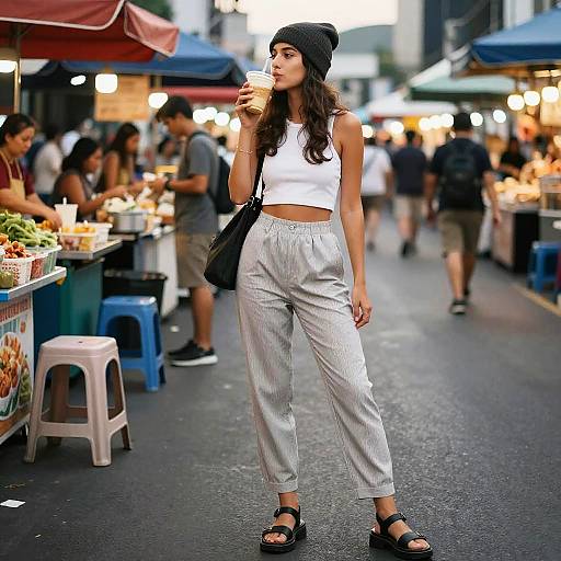Streetwear Vibes at Bangkok Market