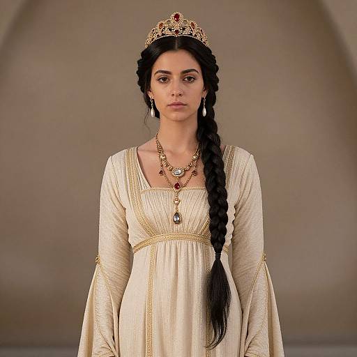 Realistic Empress Theodora Portrait