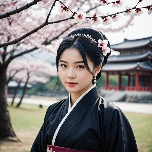 Graceful Korean Drama Costume on Display