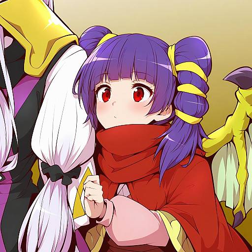 Illustration of Myrrh (fire emblem), fire emblem in the style of Yonedatomo mizu