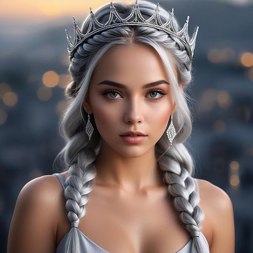 Stunning Hyper-Realistic Portrait of a Girl Stunning Hyper-Realistic Portrait of a Girl