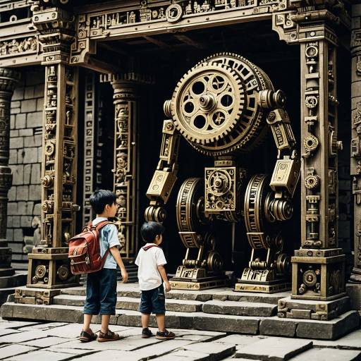 Curious Automaton Meets Brave Explorer