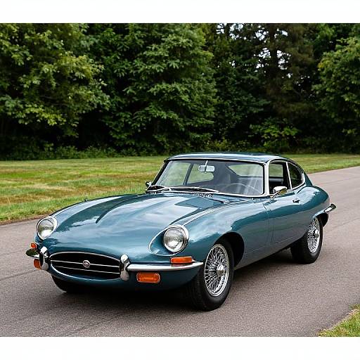 Vintage 1969 E-Type Car Image