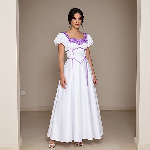 Lady Amalthea in Elegant Costume