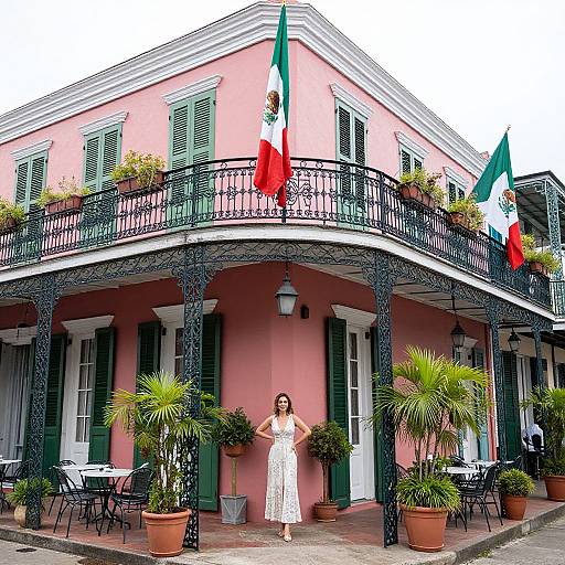 Historic French Quarter Pink Hotel
