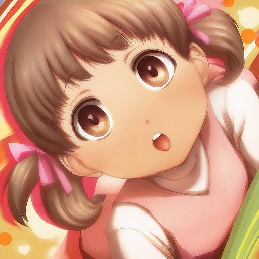 Illustration of Doujima nanako, persona in the style of Gibagiba
