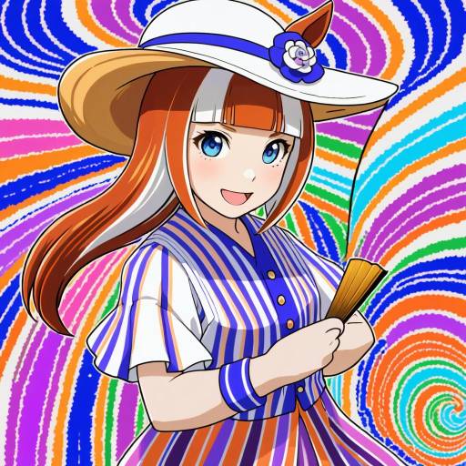 Illustration of Akikawa yayoi (umamusume), umamusume in the style of Swordsouls