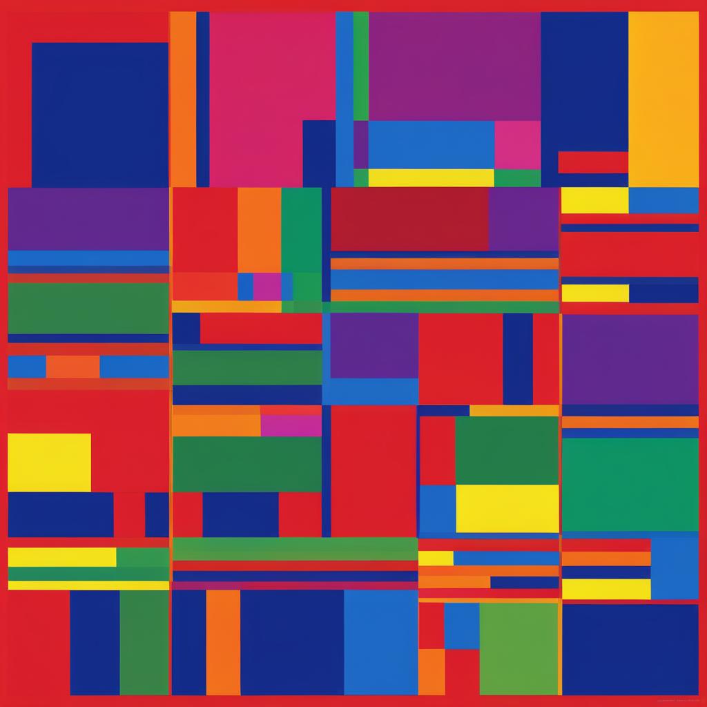 Bold Color Fields Inspired by Hofmann