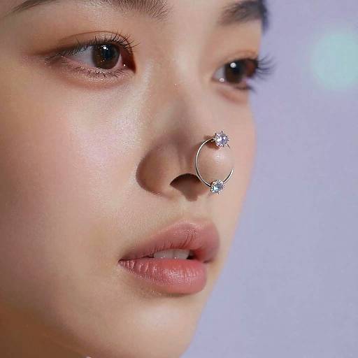 Ultra-Realistic Nose Ring Filter Portrait