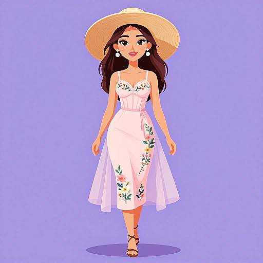 Elegant Blush Pink Corset Dress