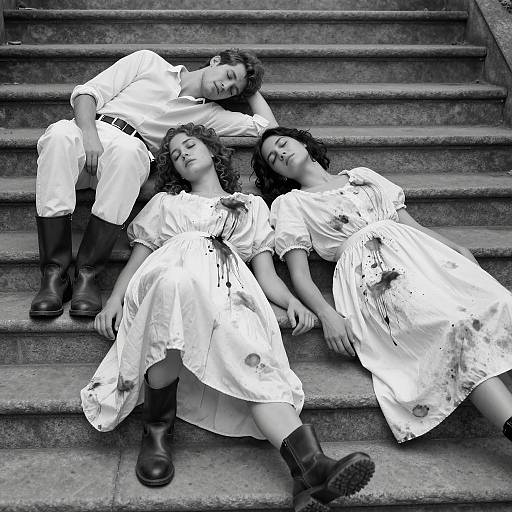 Mysterious Scene of Lost Souls