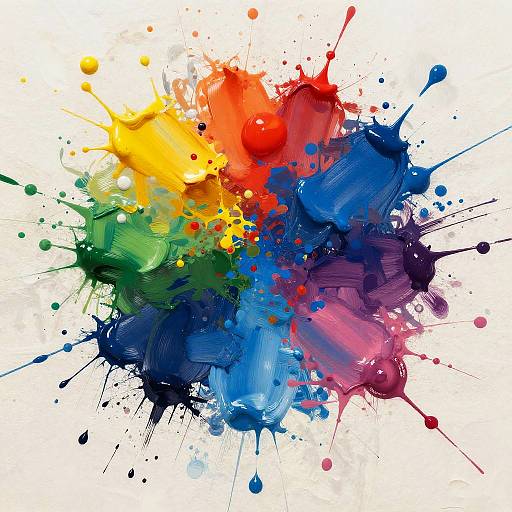 Dynamic Primary Color Splash Art